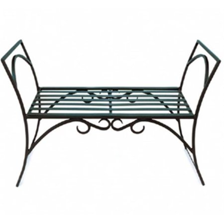 ACHLA DESIGNS Achla AR-01 Arbor Garden Bench - Black Powdercoat AR-01